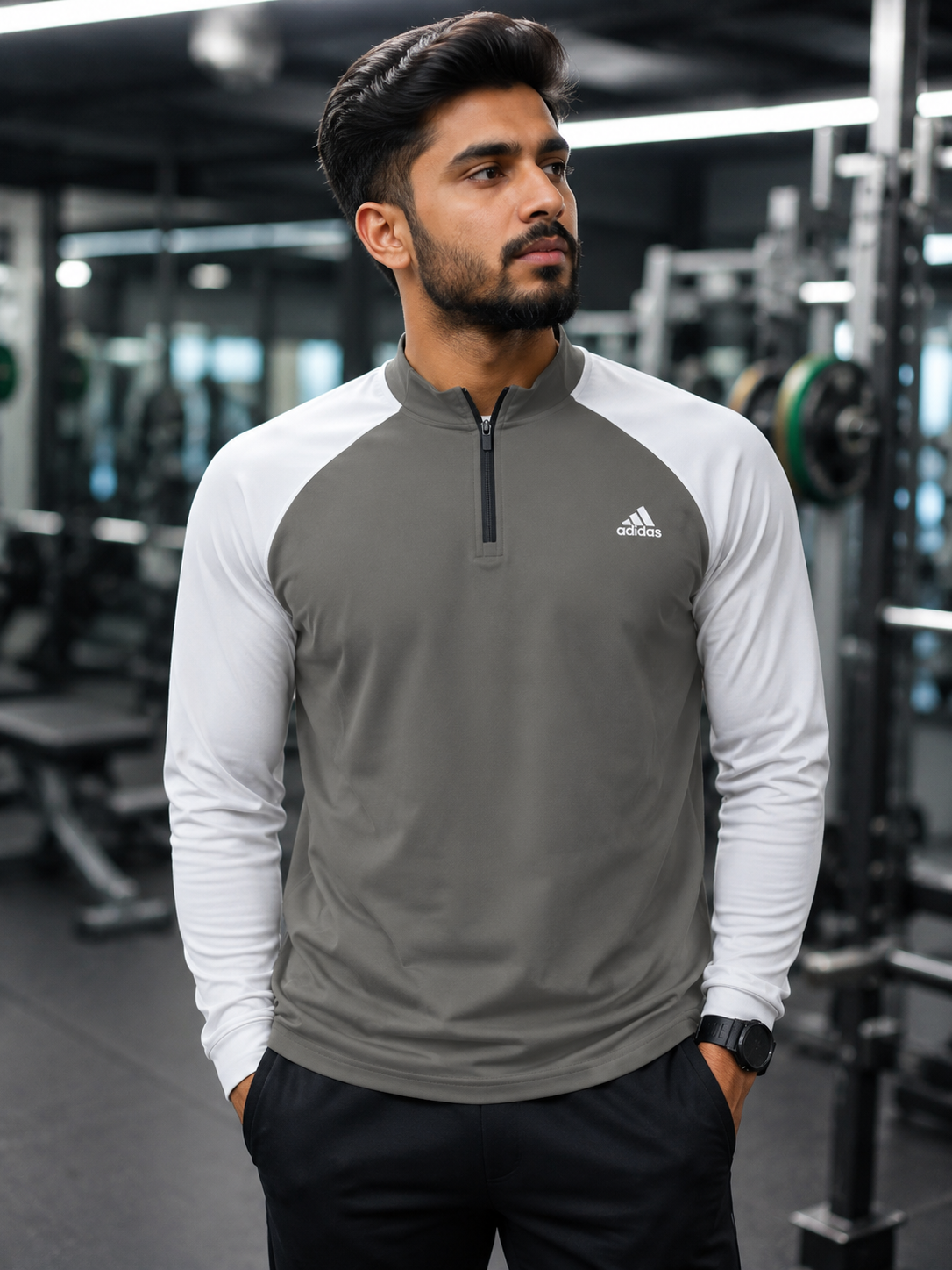 Trending long sleeve design t-shirt for men