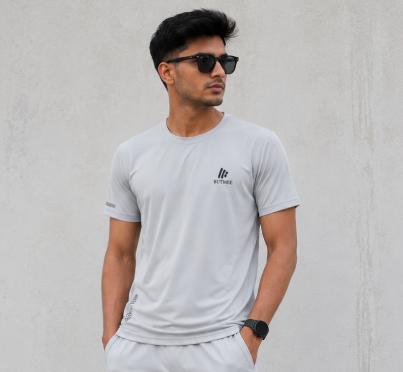 Men regular fit crew neck t-shirt