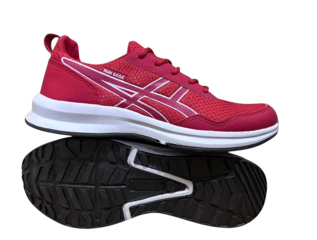 Red Saga Running Shoes
