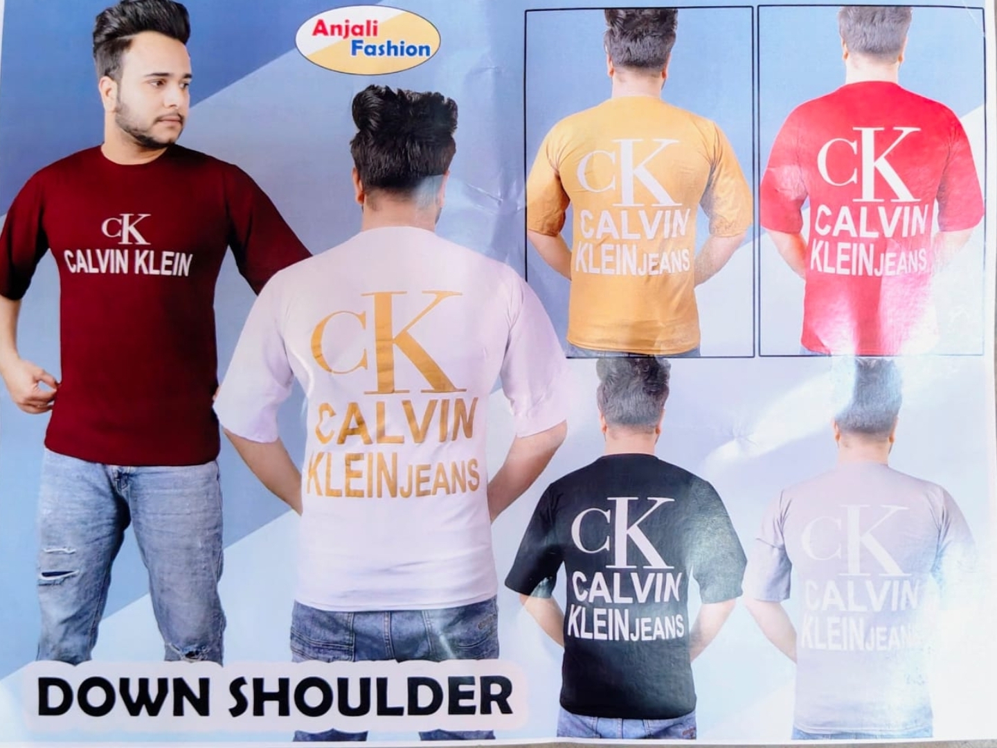 Down Shoulder T-shirt